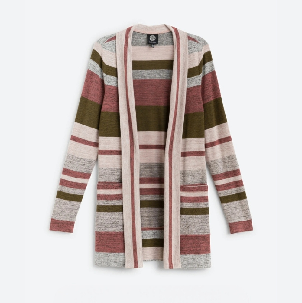 BOBEAU Jenny Brushed Open Pocket Cardigan